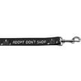 thumbnail image 1 of Mirage Pet 125-174 3804 Adopt Dont Shop Nylon Dog Leash, 0.38 in. x 4 ft., 1 of 2