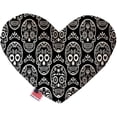 thumbnail image 1 of Mirage Pet 1338-CTYHT8 Classic Sugar Skulls Canvas Heart Dog Toy - 8 in., 1 of 2