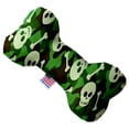 thumbnail image 1 of Mirage Pet 1341-TYBN6 Green Camo Skulls 6 in. Bone Dog Toy, 1 of 11
