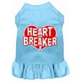 thumbnail image 1 of Mirage Pet  20 in. Heart Breaker Screen Print Dress, Baby Blue - 3XL, 1 of 1