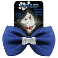 thumbnail image 1 of Mirage Pet 47-54 BL Crystal Bone Widget Pet Bowtie, Blue, 1 of 1
