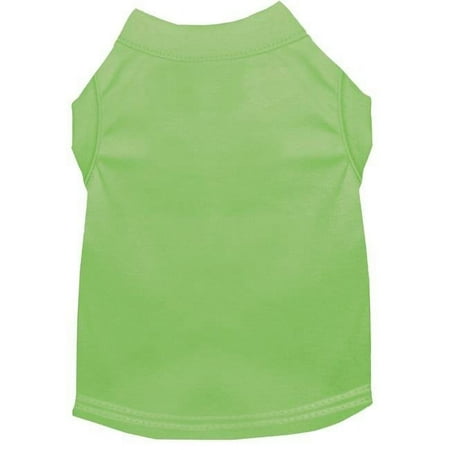 Mirage Pet 50-01 4XLMG Plain Pet Shirts, Lime Green - 4X
