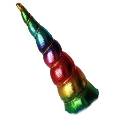 Mirage Pet 503-3 MGRB Unicorn Horn for Small & Medium Pets, Magic Rainbow