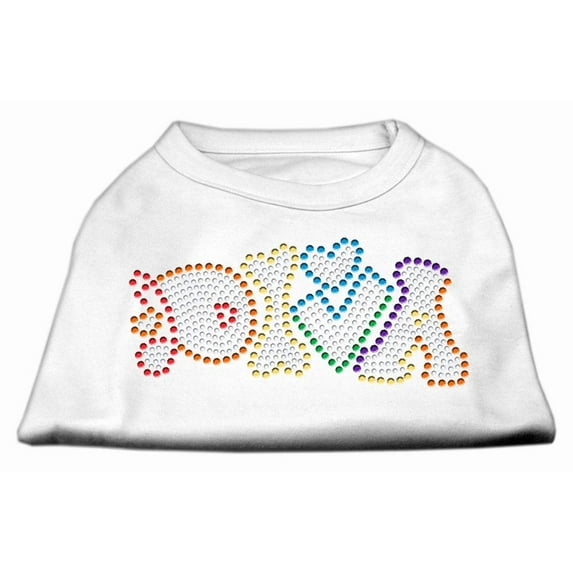 Pet Dog Cat Shirt Rhinestone, "Technicolor Diva"