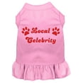 thumbnail image 1 of Mirage Pet Local Celebrity Screen Print Dress Light Pink Lg, 1 of 9