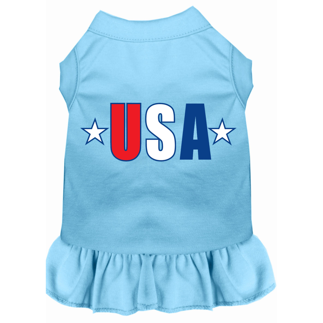 USA Star Screen Print Dress - Walmart.com