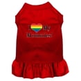 thumbnail image 1 of Pet Dog  Cat Dress Screen Printed, "I Heart My Mommies", 1 of 11