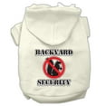 thumbnail image 1 of Pet, Dog  Cat Hoodie Screen Printed, "Backyard Security", 1 of 10