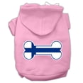 thumbnail image 1 of Pet, Dog  Cat Hoodie Screen Printed, "Bone Shaped Finland Flag", 1 of 11