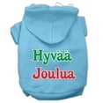 thumbnail image 1 of Pet Dog  Cat Hoodie Screen Printed, "Hyvaa Joulua", 1 of 10