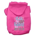 thumbnail image 1 of Pet, Dog  Cat Hoodie Screen Printed, "Elsa, The Cold Bothers Us", 1 of 10
