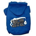 thumbnail image 1 of Mirage Pet My Kind of Gas Screen Print Pet Hoodies Blue XS, 1 of 2