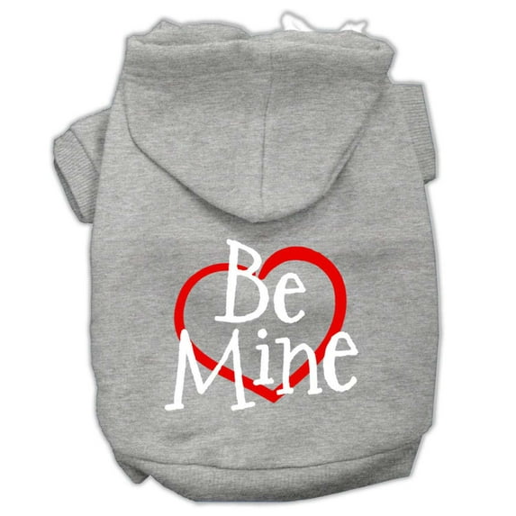 Pet Dog Cat Hoodie Screen Printed, "Be Mine"