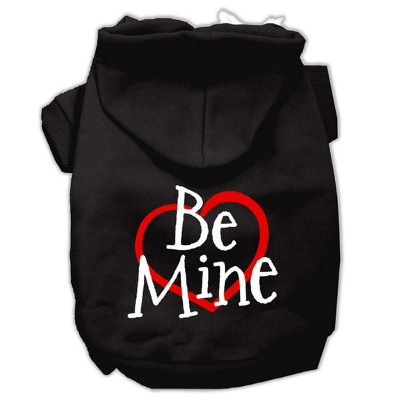 Pet Dog Cat Hoodie Screen Printed, "Be Mine"
