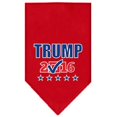 thumbnail image 1 of Mirage Pet 66-151 LGRD Trump Checkbox Election Screenprint Bandana, Red - Large, 1 of 2