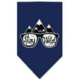 thumbnail image 1 of Dog Bandana Screen Printed, "Stay Wild", 1 of 10