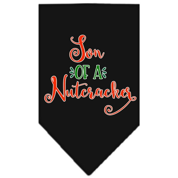 Christmas Pet and Dog Bandana Screen Printed, "Son Of A Nutcracker"
