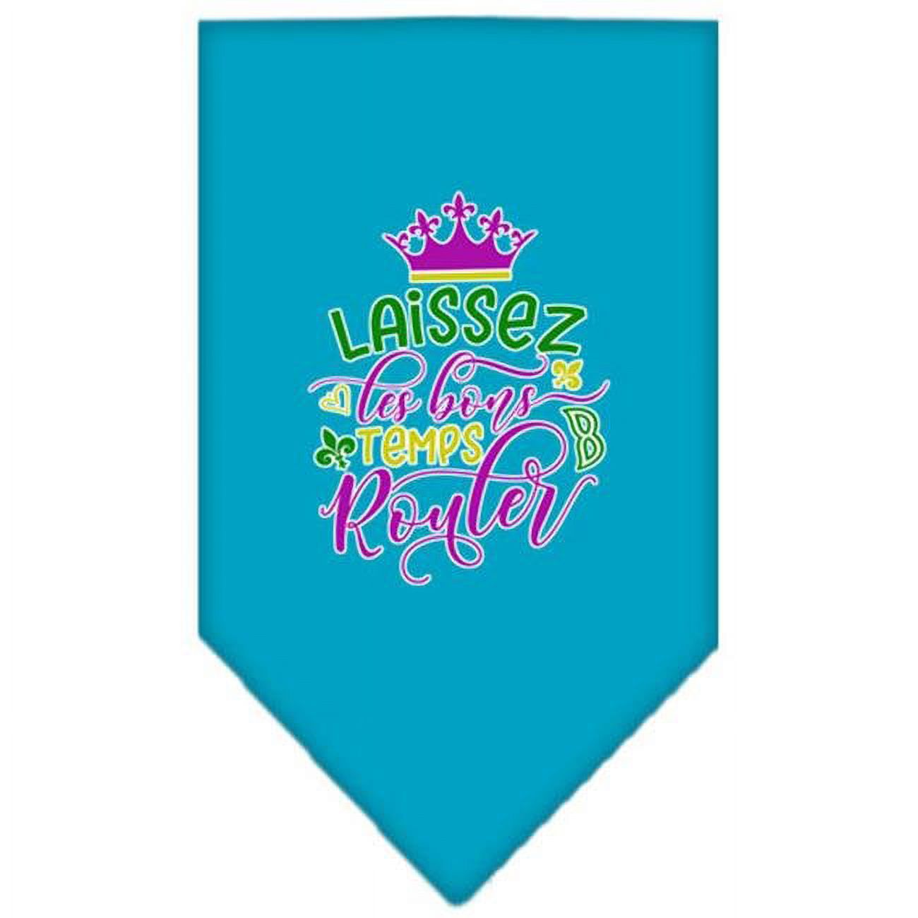 mardi gras bandana for dogs