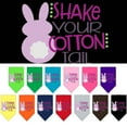thumbnail image 1 of Pet and Dog Bandana Screen Printed, "Shake Your Cotton Tail", 1 of 10