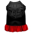 thumbnail image 1 of Mirage Pet 670-06 BKRDMD 12 in. A Pirates Life Embroidered Dog Dress - Black with Red, Medium, 1 of 2