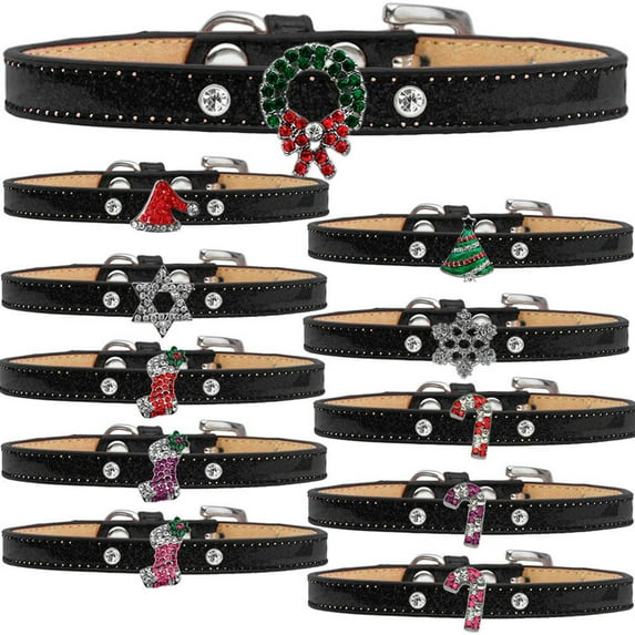 Christmas Dog, Puppy Pet Charm Ice Cream Collar, "Holiday Charms" (Available in 11 different charm options!)
