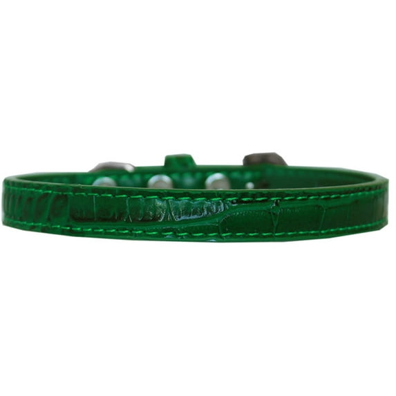 Dog, Puppy Pet Designer Croc Collar, "Wichita Plain 1/2" Wide"