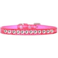 thumbnail image 1 of Dog, Puppy  Pet Designer Croc Collar, "One Row Clear Crystal Rimsets", 1 of 10
