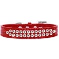 thumbnail image 1 of Dog, Puppy  Pet Designer Croc Collar, "Two Row Clear Crystal Rimsets", 1 of 10