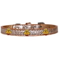 thumbnail image 1 of Dog, Puppy  Pet Designer Croc Widget Collar, "Chickadee", 1 of 10