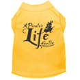 thumbnail image 1 of Mirage Pet  A Pirates Life Embroidered Dog Shirt, Yellow - 2XL, 1 of 1