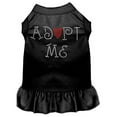 thumbnail image 1 of Mirage Pet  Adopt Me Rhinestone Dog Dress, Black - 4X, 1 of 1