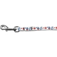 thumbnail image 1 of anchors away nylon ribbon pet leash 3/8 inch wide 6ft lsh, 1 of 8