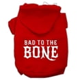 thumbnail image 1 of Mirage Pet  Bad to the Bone Dog Pet Hoodies, Red - Medium 12, 1 of 1