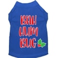 thumbnail image 1 of Christmas Pet Dog  Cat Shirt Screen Printed, "Bah Humbug", 1 of 11