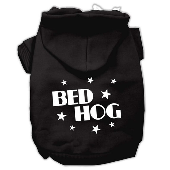 Pet, Dog Cat Hoodie Screen Printed, "Bed Hog"