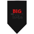 thumbnail image 1 of Mirage Pet  Big BroTher Screen Print Bandana, Black - Large, 1 of 1
