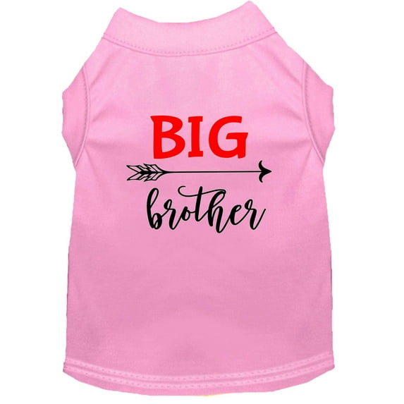 Pet Dog Cat Shirt Screen Printed, "Big Brother"
