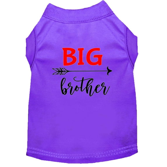 Pet Dog Cat Shirt Screen Printed, "Big Brother"