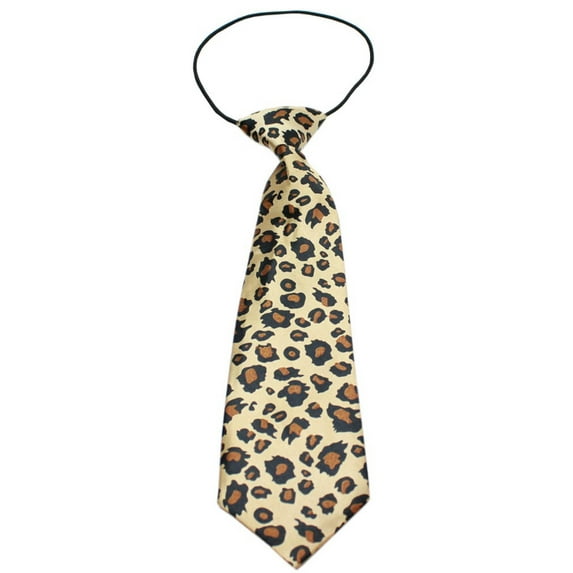 Mirage Pet Big Dog Neck Tie Leopard