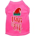 thumbnail image 1 of Christmas Pet Dog  Cat Shirt Screen Printed, "Big Elf", 1 of 11
