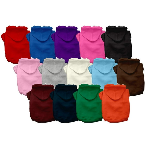 Dog Supplies Blank Hoodies Cream S (10)