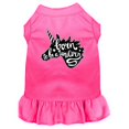 thumbnail image 1 of Mirage Pet  Born to be a Unicorn Screen Print Dog Dress, Bright Pink - Medium 12, 1 of 1