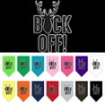 thumbnail image 1 of Mirage Pet Buck Off Screen Print Bandana Turquoise Small, 1 of 10