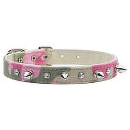 Mirage Pet Camo Crystal and Spike Collars Pink Camo 16