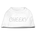 thumbnail image 1 of Dog Supplies Cheeky Rhinestone Shirt White Xl (16), 1 of 10