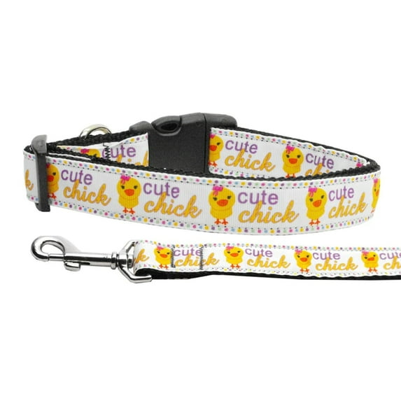Mirage Pet Cute Chick Nylon Dog Leash 5/8 inch wide 4ft Long