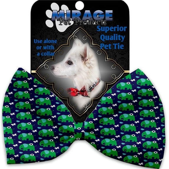 Mirage Pet Elephants & Butterflies Pet Bow Tie