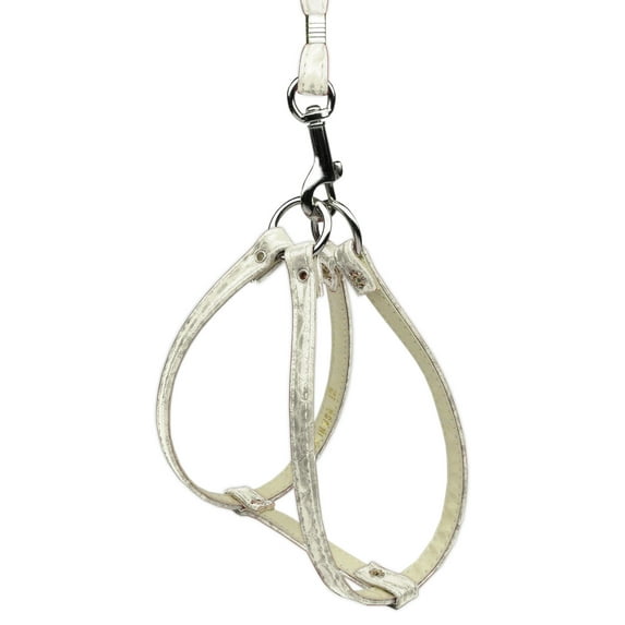 Dog, Puppy Pet Step-In Harness, Faux Snake Skin