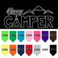 thumbnail image 1 of Pet and Dog Bandana Screen Printed, "Happy Camper", 1 of 10
