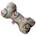 thumbnail image 1 of Pet and Dog Plush Heart or Bone Toy, "Valentine's Day Friends Group" (Available in different size, and 7 different patterns!), 1 of 10